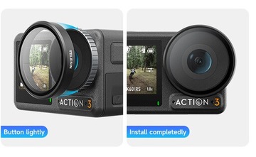 Набор фильтров 5 в 1 Фильтры CPL ND ND8 ND16 ND32 для камер DJI Action 3