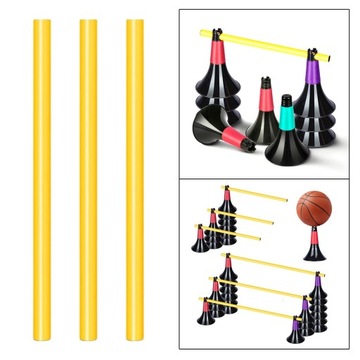 Конусы для спортивных тренировок. Баскетбольные клюшки.