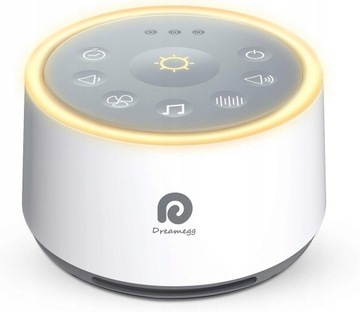 Lampka nocna generator białego szumu|Dreamegg D1 biały