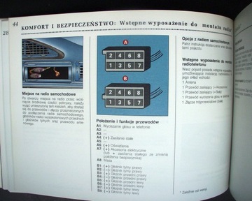 PEUGEOT 806 (1994-2002) - Instrukcja Obsługi PL