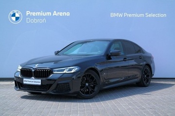 BMW Seria 5 G30-G31 Limuzyna Facelifting 2.0 520d 190KM 2021 BMW 520 BMW 520d xDrive Adaptive LED Fotel Sportow, zdjęcie 1