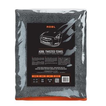 ADBL Twisted Towel 70x90cm Chłonny ręcznik do auta