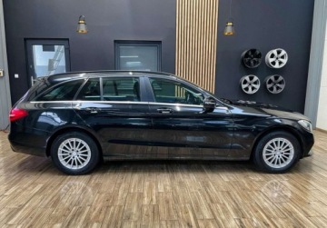 Mercedes Klasa C W205 Kombi 200 BlueTEC 136KM 2015 Mercedes-Benz Klasa C 200d MANUAL gwarancja bezwypadkowy SKORA 1.6, zdjęcie 6