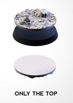 Чехлы для подставок Warmacine 50 мм (Фабрика Txarli - Stony Bases)