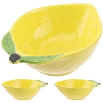 Ceramiczne Naczynie Miski Do Lodów Cytryna 12 Szt