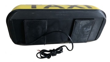 Желтый фонарь-петух TAXI с магнитом, SMD диоды + вилка