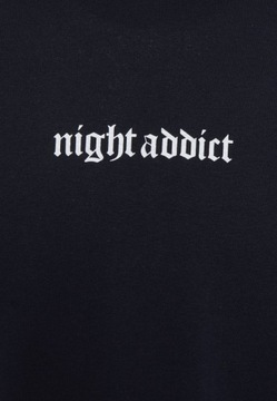 T-shirt z nadrukiem Night Addict XL