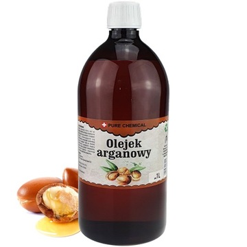OLEJEK ARGANOWY DO WŁOSÓW NIERAFINOWANY 1l