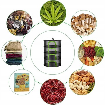 4-СЛОЙНАЯ СЕТЬ ДЛЯ СУШКИ ТРАВ, СУШИЛКА ДЛЯ РАСТЕНИЙ, СКЛАДНАЯ СЕТКА