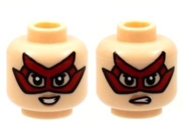 Lego Nowa GŁOWA Marvel Firestar Maska 3626cpb2830