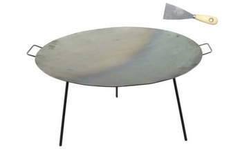PATELNIA WOK NA OGNISKO 60 GRUBA BLACHA Palenisko