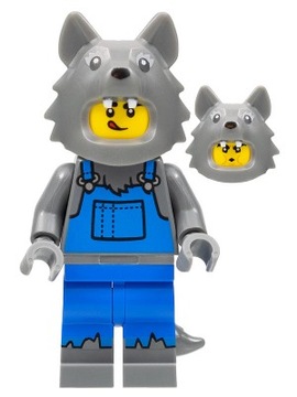 LEGO NOWA Figurka Wolf Costume Seria23 Wilk Col405