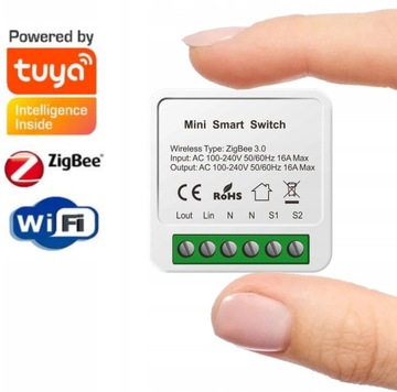 INTELIGENTNY PRZEKAŹNIK WiFi ZigBee 3.0 WYŁĄCZNIK DOPUSZKOWY TUYA SMART 16A