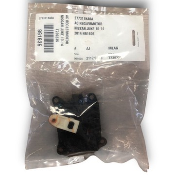MOTOREK RADIÁTORU NISSAN JUKE 277311KA0A