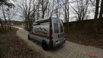 Renault Trafic II Kabina 2.0 dCi 115KM 2009 Renault Trafic Kamper 2.0dci klima kuchenka zlew lozko WC tv przetwornica, zdjęcie 10