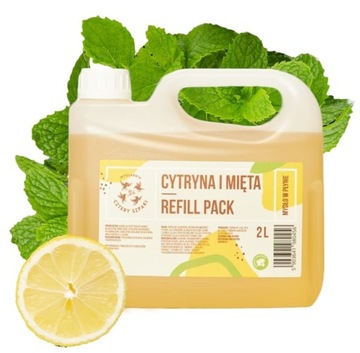 CZTERY SZPAKI Mydło CYTRYNA I MIĘTA REFILL 2000ml
