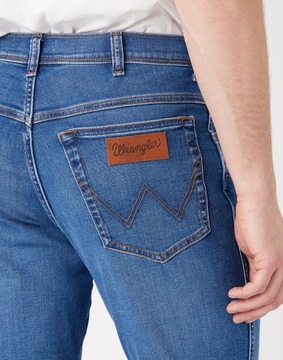 Męskie spodnie jeansowe proste Wrangler TEXAS SLIM W31 L32