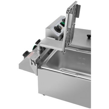 ЭЛЕКТРИЧЕСКАЯ ГАСТРОНОМИЧНАЯ ФРИТЮРНИЦА 2x3200Вт 230В