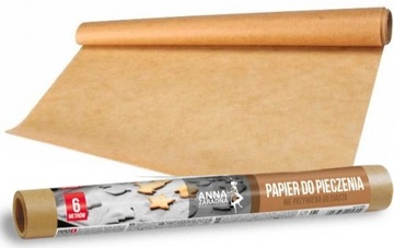 PAPIER DO PIECZENIA BRĄZOWY SILIKONOWY 6M x 29cm