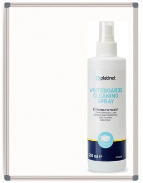 PŁYN SPRAY DO CZYSZCZENIA TABLIC SUCHOŚCIERALNYCH MAGNETYCZNYCH 250ml