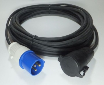 Удлинительный кабель для автофургона 10 м 3x2,5 CEE/Schuko 230 В GoMarket W-wa