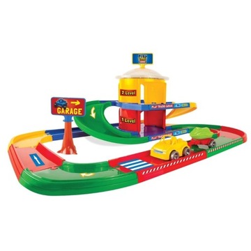 PLAY TRACKS GARAGE GARAŻ 2-POZIOMOWY WADER 53010