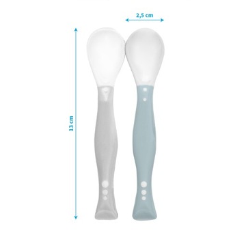 BabyOno Художественные ложки 6 м + 2 шт.