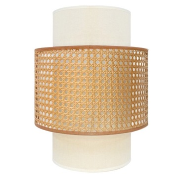 KINKIET LAMPA ŚCIENNA BAMBUSOWA NATURALNA BOHO TOOLIGHT