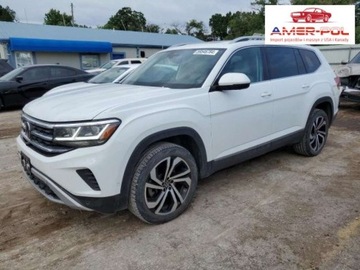 Volkswagen 2021 Volkswagen Atlas 2021, 3.6L, 4x4, SEL PREMIUM, po gradobiciu 3.6 Benzyna