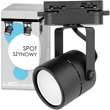 SPOT tuba REFLEKTOR ruchomy na GU10 SZYNOPRZEWÓD SZYNA