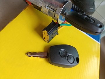 НОВЫЙ ЗАМОК ЗАЖИГАНИЯ + ПУЛЬТ DACIA SANDERO LOGAN I