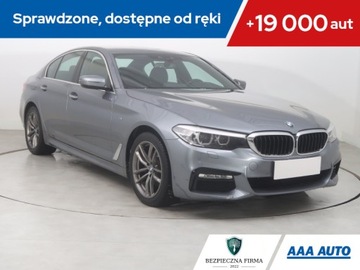 BMW Seria 5 G30-G31 Limuzyna 520d 190KM 2017 BMW 5 520d, Salon Polska, Serwis ASO, 187 KM