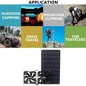 Портативная фотоэлектрическая двойная выхлопная система для