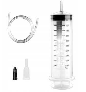 STRZYKAWKA ODSYSARKA OLEJU PŁYNU 500 ML Z 1M WĄŻ