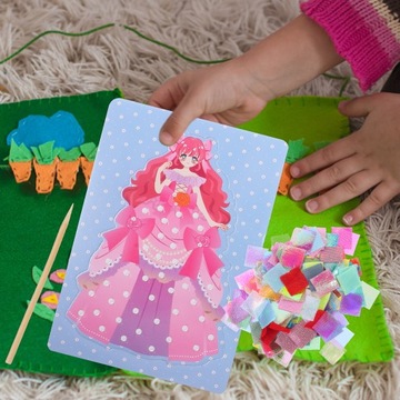 NARZĘDZIE DO RYSOWANIA POKE DLA DZIECI Z MALOWANIEM PROSTYM NAKŁUCIEM