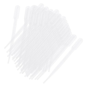 100x jednorazowy zakraplacz przezroczysty DIY zabawki naukowe praktyczne oko 2 ml