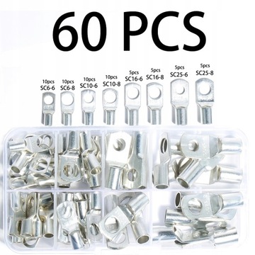 Трубчатые кабельные наконечники и кольцевые соединители