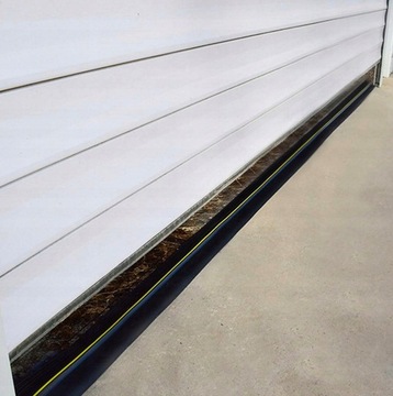 Порог прокладки гаража для гаражной двери Высокая видимость 12,5x88 см 3 м