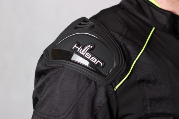 МОТОЦИКЛОВАЯ КУРТКА С ГОРБОМ HUSAR RAPID GP fluo
