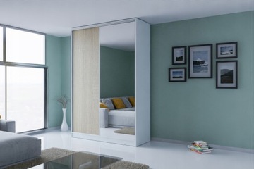 IDA ШКАФ 140 x 248 ROYAL LINE - SONOMA + ЗЕРКАЛО