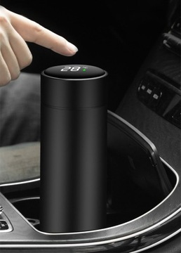 ТЕРМОС SMART ТЕРМАЛЬНАЯ КРУЖКА БУТЫЛКА LED 500мл