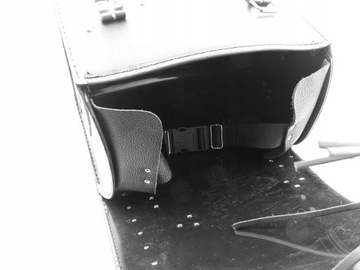 КОЖАНЫЙ ЗАДНИЙ ЯЩИК ДЛЯ ЧОППЕРА 22 Л CLASSIC CLASSIC