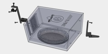 САБВУФЕР ALPINE SWC-W84TRA7 ДЛЯ FORD TRANSIT TOURNEO