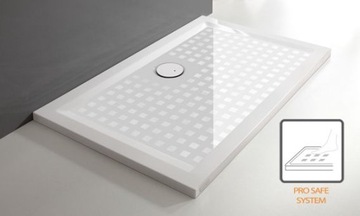 Brodzik SPACE MINERAL 70x160cm ProSafe SANPLAST