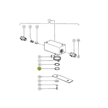 Сальник 14х20х5 мм Claas 238455.0 JAG
