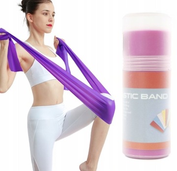 GUMA DO TRENINGU JOGA REHABILITACJA TAŚMA FITNESS