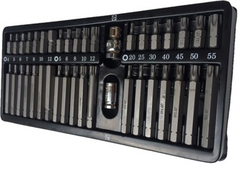 Jonnesway Zestaw kluczy nasadowych + bity 134 elem