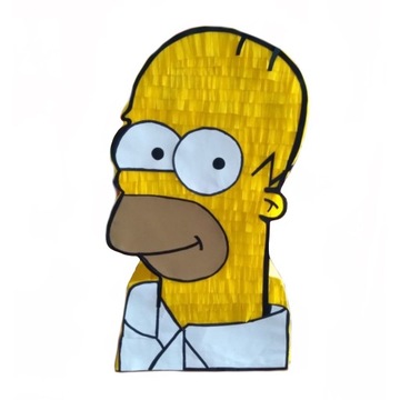 Piniata Simpson z kijem pinata