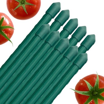 TYCZKA PODPORA PALIK POMIDORÓW PAPRYKI KWIATÓW ROŚLIN WARZYW 150CM 10 SZTUK