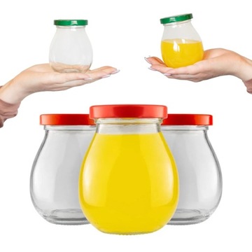 5X SŁOIK SŁOICZEK MAJO 245ML Z ZAKRĘTKĄ MIÓD DŻEM